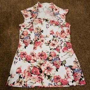 Floral Bodice Tank